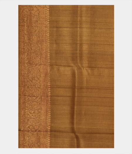 Green Tussar Printed Saree T2825133