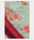 Blue Printed Soft Silk Saree T2831441