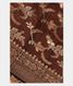 Brown Tussar Georgette Silk Saree T2618151