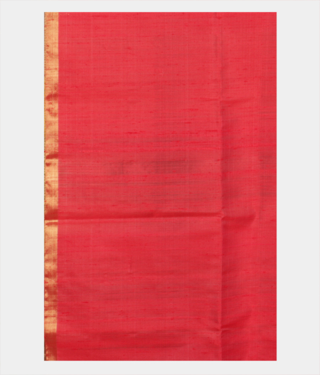 White Woven Raw Silk Saree T2714753