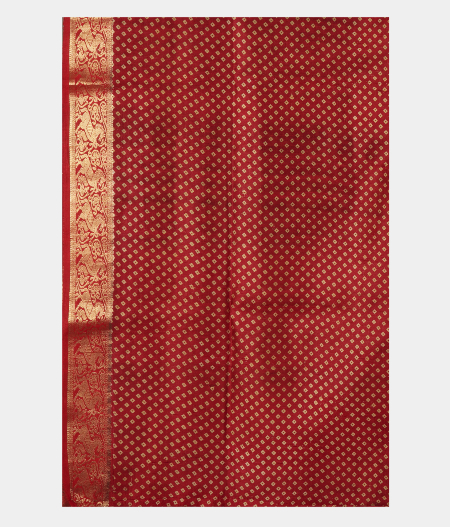 Brown Tussar Printed Saree T2719713