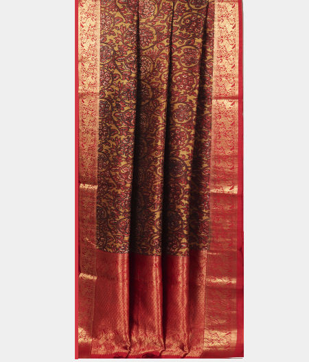 Beige Tussar Printed Saree T2791792