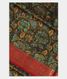 Olive Green Tussar Printed Saree T2791731