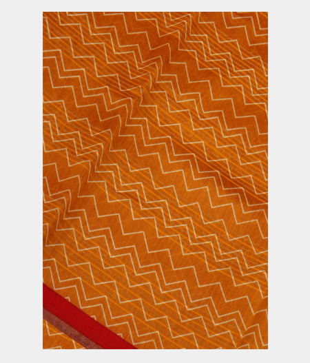 Yellow Soft Tussar Printed Saree T271159-image