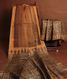 Brown Woven Organza Saree T2831151