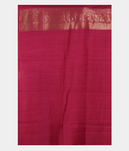 Yellow Banaras Tussar Saree T2847403