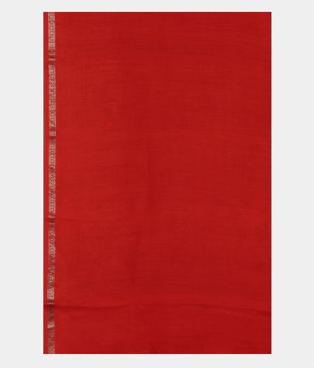 Red Kora Organza Printed Saree T2684983