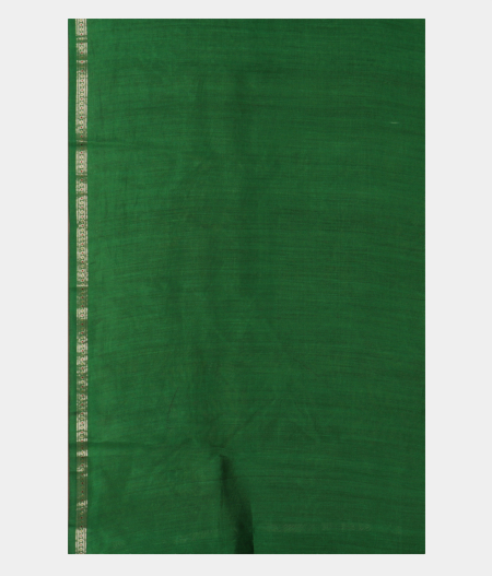 Green Kora Organza Printed Saree T2684943