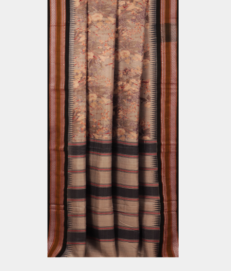 Light Grey Vidarbha Tussar Saree T2853342