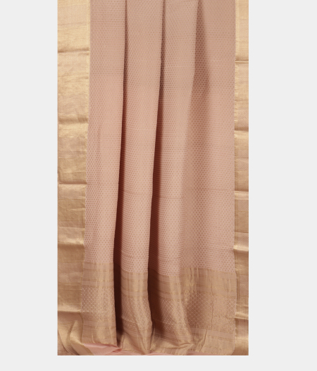 Light Pink Mysore Silk Saree T259683 2