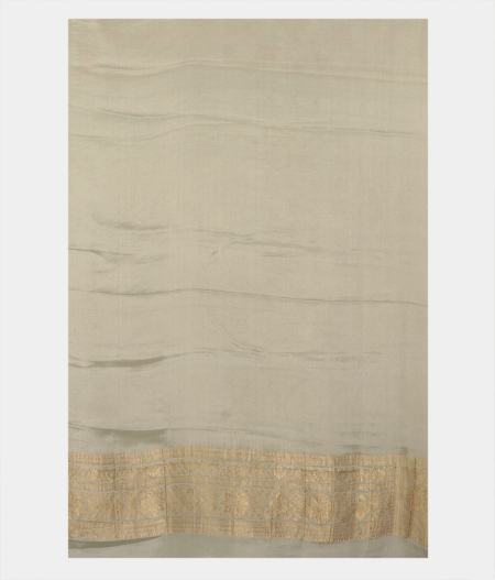 Powder Blue Mysore Silk Saree T2896553