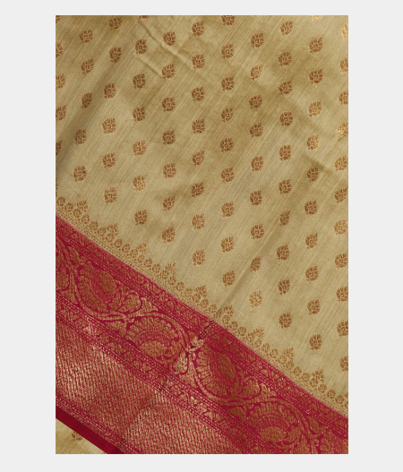 Grey Banaras Tussar Saree T284731-image