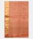 Peach Silk Kota Embroidery Saree T2853563