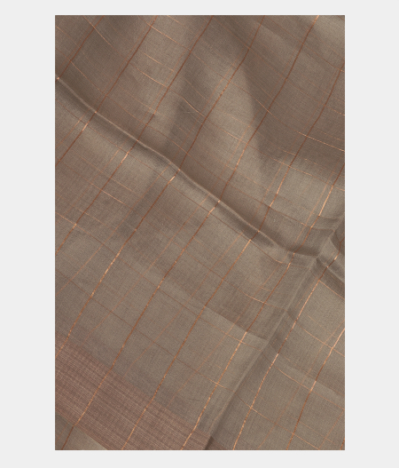 Bluish Grey Woven Organza Saree T283125-image