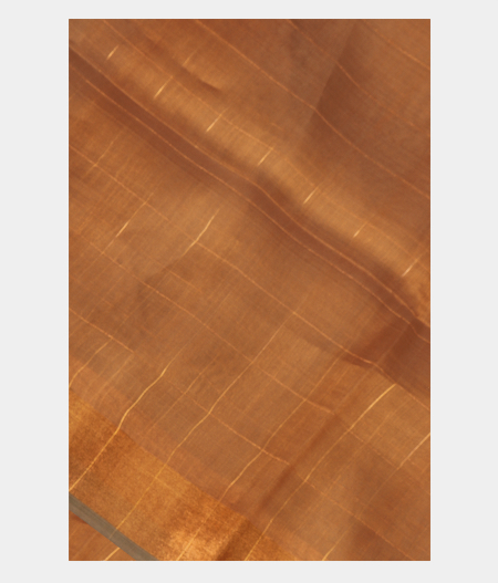 Brown Woven Organza Saree T283117-image