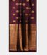 Purple Handwoven Kanjivaram Silk Saree T2860272