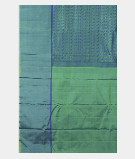 Light Blue  Handwoven Kanjivaram Silk Saree T2512374