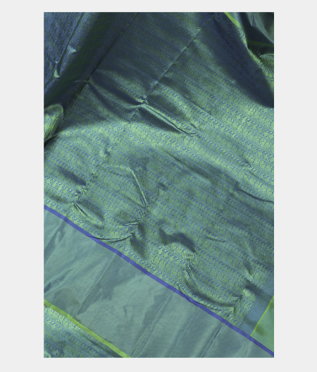 Light Blue  Handwoven Kanjivaram Silk Saree T2512375