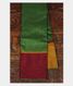 Bottle Green Handwoven Kanjivaram Silk Saree T2512241