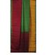 Bottle Green Handwoven Kanjivaram Silk Saree T2512242