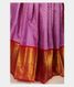 Lavender Handwoven Kanjivaram Silk Pavadai and Red DupattaT2862893
