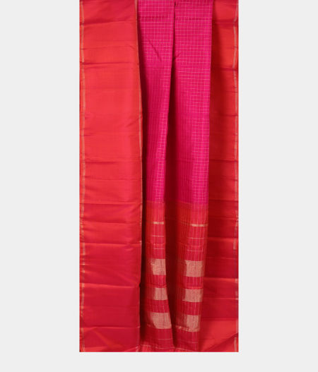 Pink Handwoven Kanjivaram Silk Saree T2557652