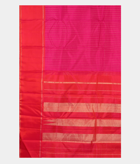 Pink Handwoven Kanjivaram Silk Saree T2557654