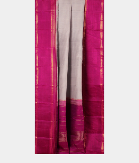 Grey Handwoven Kanjivaram Silk Saree T2801152