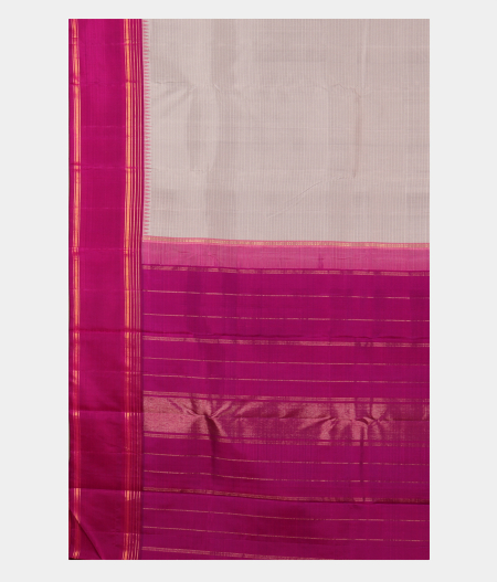 Grey Handwoven Kanjivaram Silk Saree T2801154