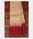 Beige Handwoven Kanjivaram Silk Saree T2605451