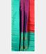 Purple Handwoven Kanjivaram Silk Saree T2855082