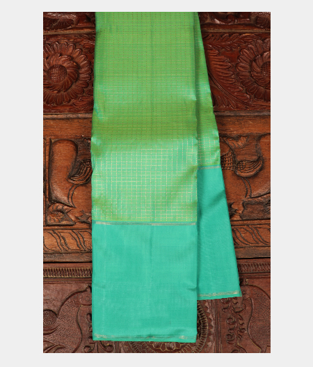 Green Handwoven Kanjivaram Silk Saree T285514-image