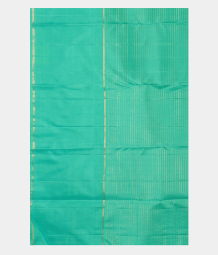Green Handwoven Kanjivaram Silk Saree T2855143