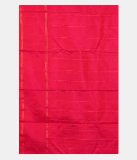 Pinkish Orange Handwoven Kanjivaram Silk Saree T2855253
