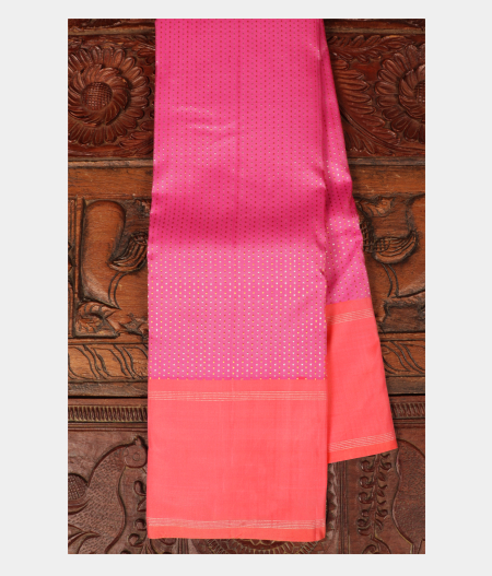Pink Handwoven Kanjivaram Silk Saree T285520-image