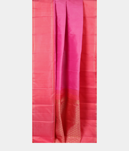 Pink Handwoven Kanjivaram Silk Saree T2855202