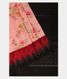 Pink Ikat Silk Saree T2866892