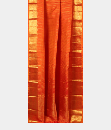 Orange Kanjivaram Silk Dupatta T2532602