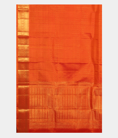 Orange Kanjivaram Silk Dupatta T2532603