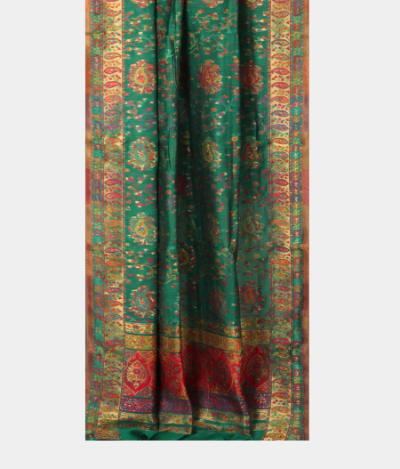 Green Cashmere Kani Silk Dupatta T2866102