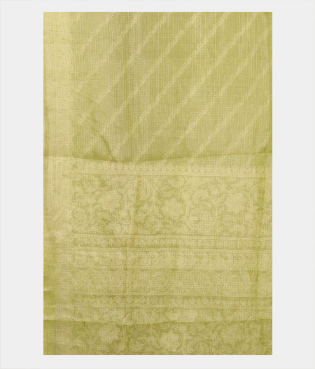 Green Silk Kota Embroidery Saree T2872813