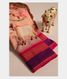 Peach Printed Soft Silk Saree T2844701