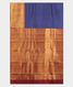 Blue Handwoven Kanjivaram Silk Saree T1634224