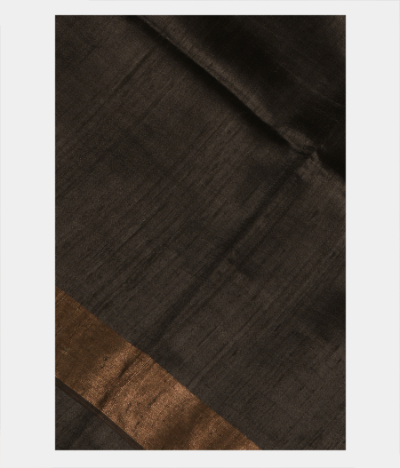 Black Tussar Printed Saree T289975-image