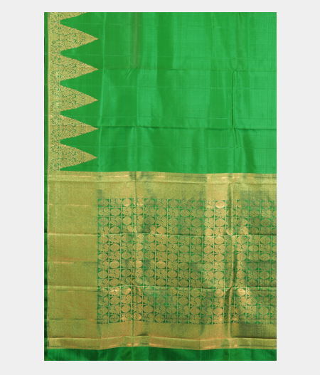 Green Kanjivaram Silk Dupatta LJ72793