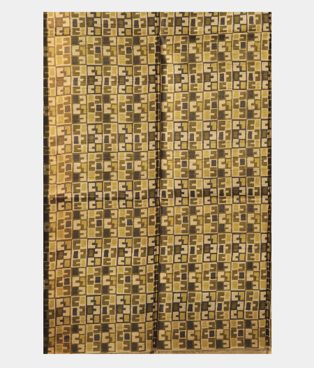 Beige Tussar Printed Saree T2898063