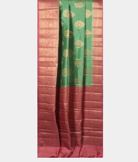 Light Green Chaniya Silk Saree T2932042