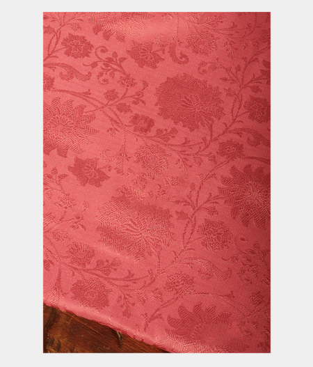 Peach Handwoven Kanjivaram Silk Saree T2825695