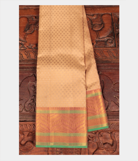 Beige Soft Silk Saree T241490-image
