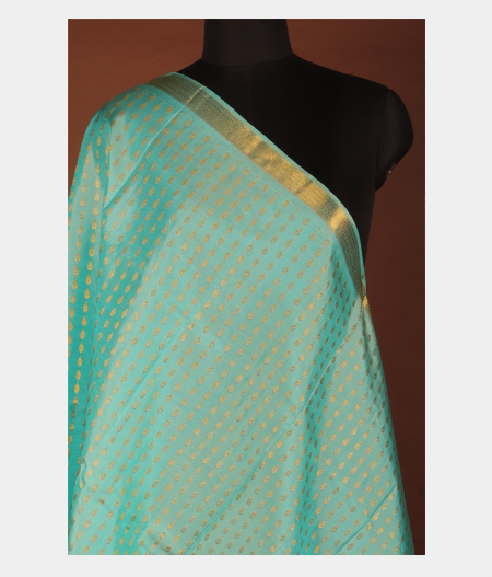 Blue Kanjivaram Silk Dupatta T2939112